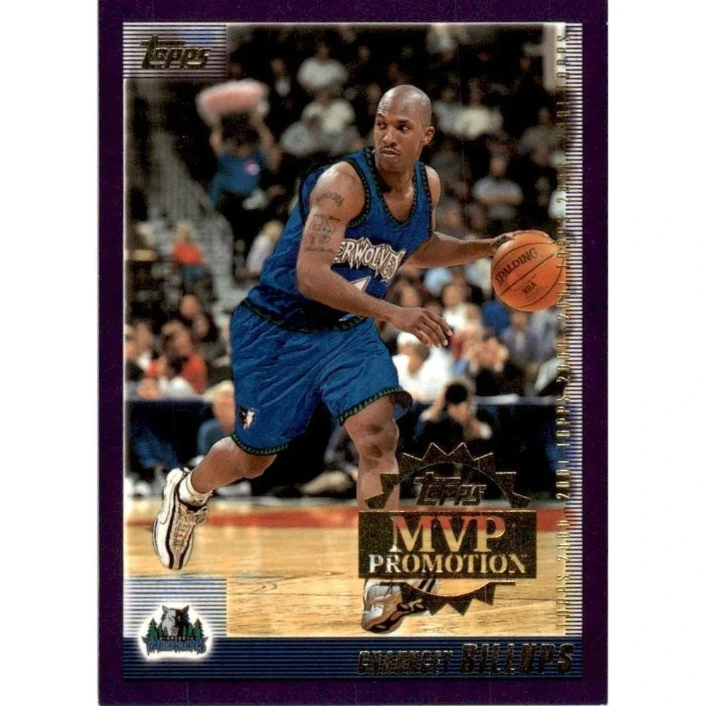 2000 Topps MVP Promotion Chauncey Billups Minnesota Timberwolves